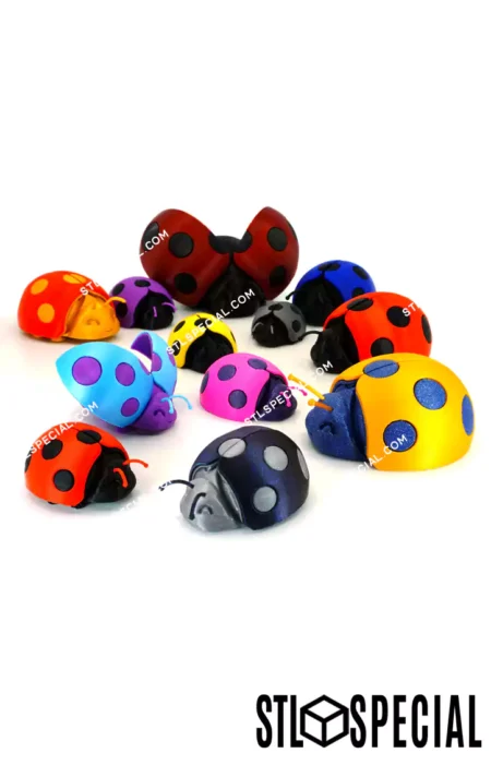 Lady B 3D Printable Ladybug STL