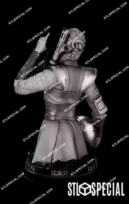 Fennec Shand Bust STL Files