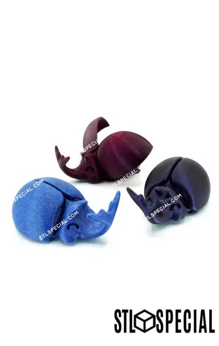 Happy Beetles Articulated STL Files