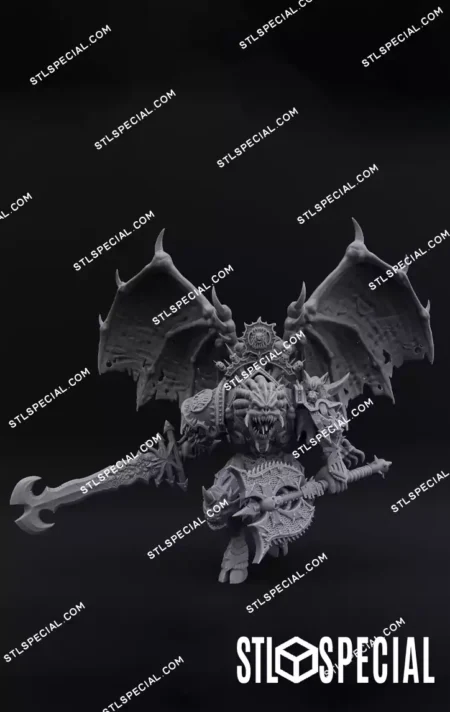 Daemon Primarch Angron STL Files