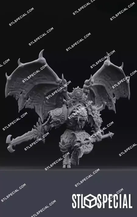 Daemon Primarch Angron STL Files