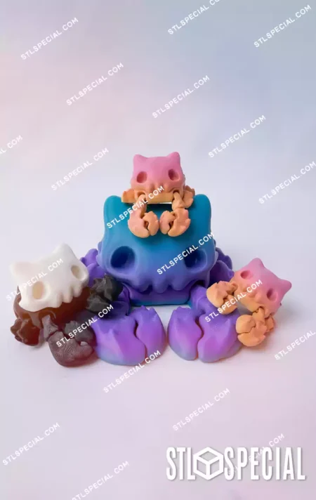 Skelly Crab STL and 3MF Files