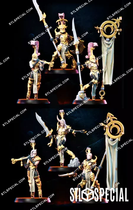 Depravation Command Group STL 3D Model