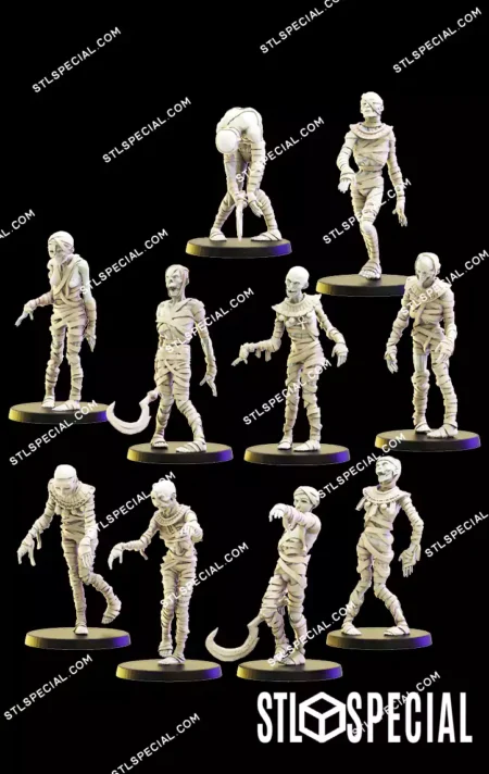 Damned Regiment Keket Necrosorceress STL