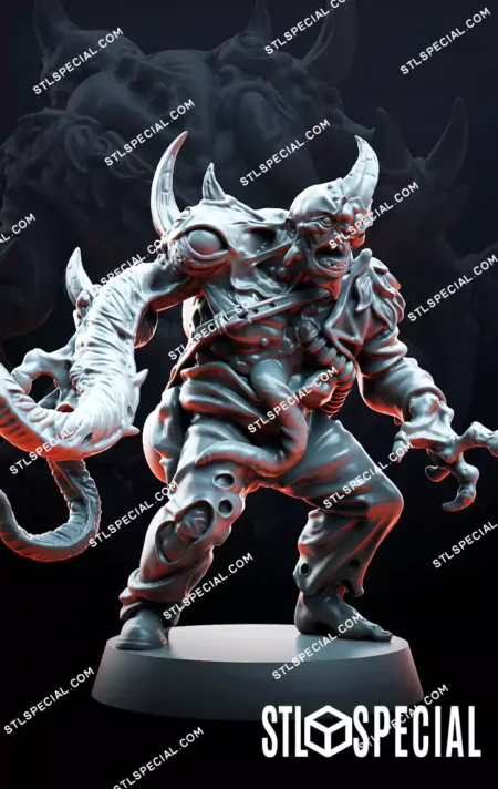 Cursed Horrors Mutated Fleshfiends STL