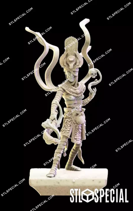 Damned Regiment Keket Necrosorceress STL