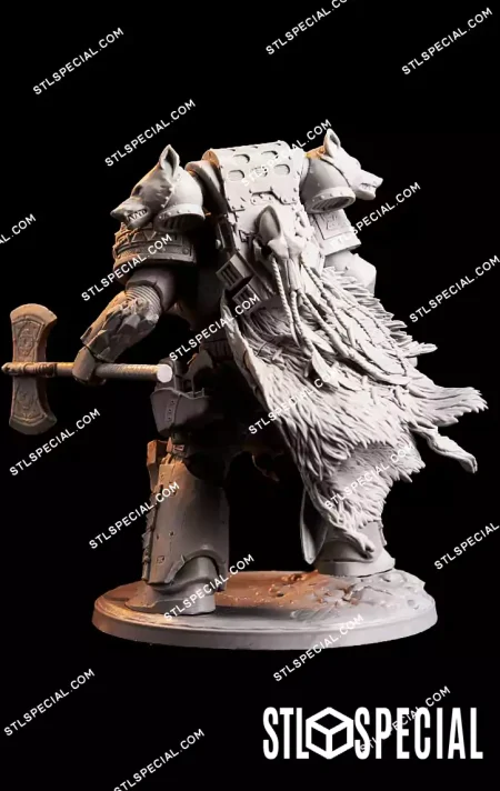 Leman Russ The Wolf King STL Model
