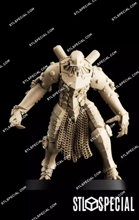 Death Commando STL 3D Model