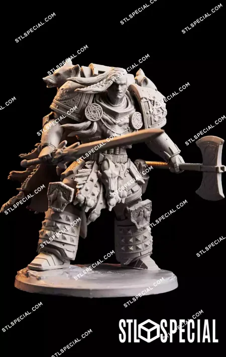 Leman Russ The Wolf King STL Model