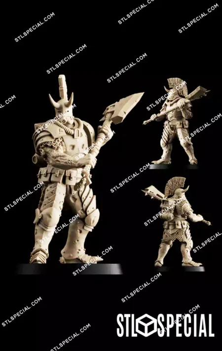 Anointed (Axe) Heretic Legion STL Model