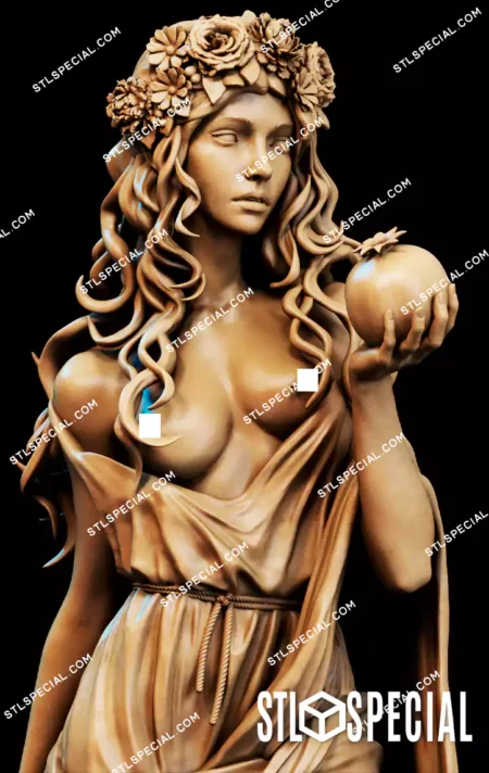 Persephone NSFW 3D Print STL