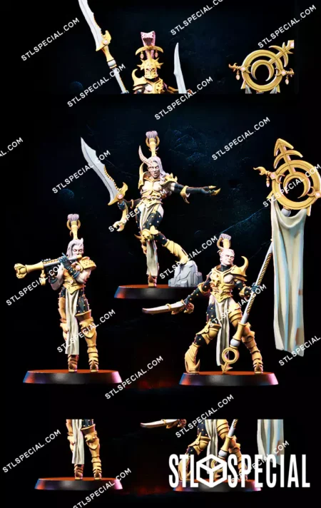 Depravation Command Group STL 3D Model