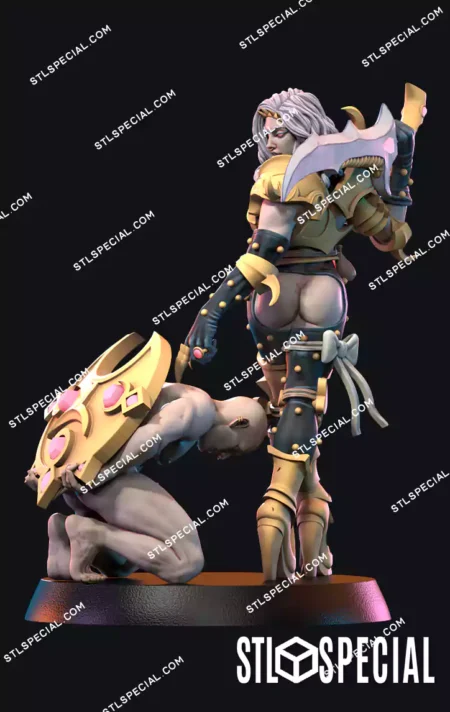 Heroine of Excessiveness STL 3D Model