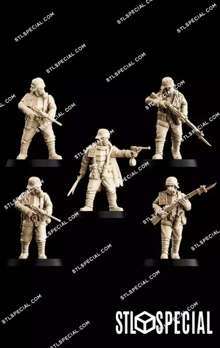 Heretic Troopers Heretic Legion STL Pack