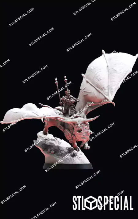 Krun-ghaz Firehands STL 3D Printable Model