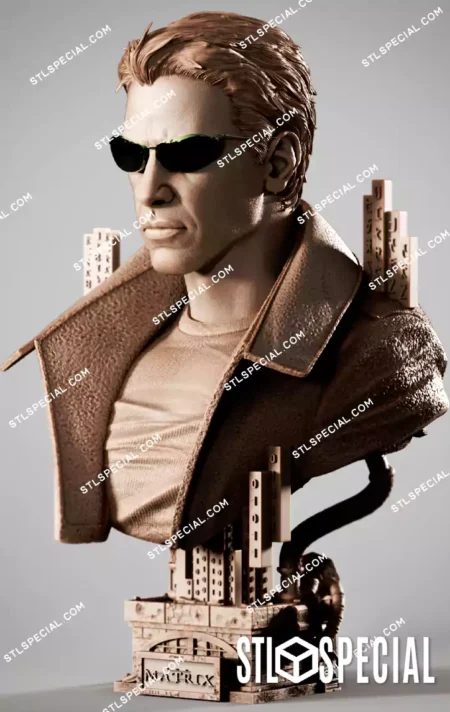Neo Portrait Bust 3D Printable STL
