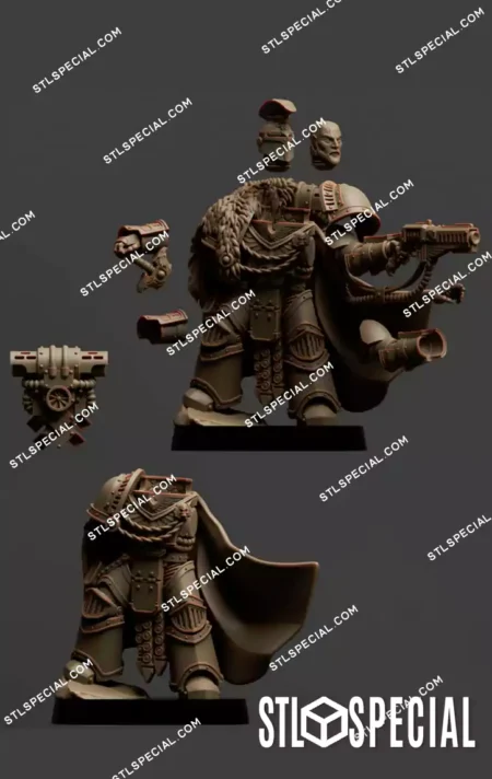 Lord Commander STL 3D Model