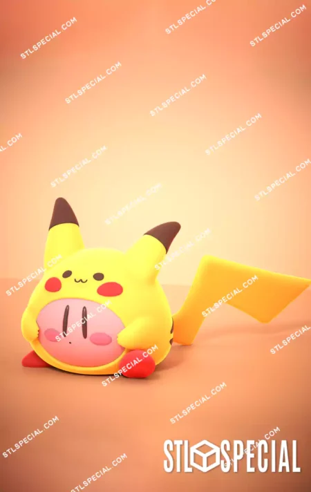 Kirby Pika STL 3D Printable