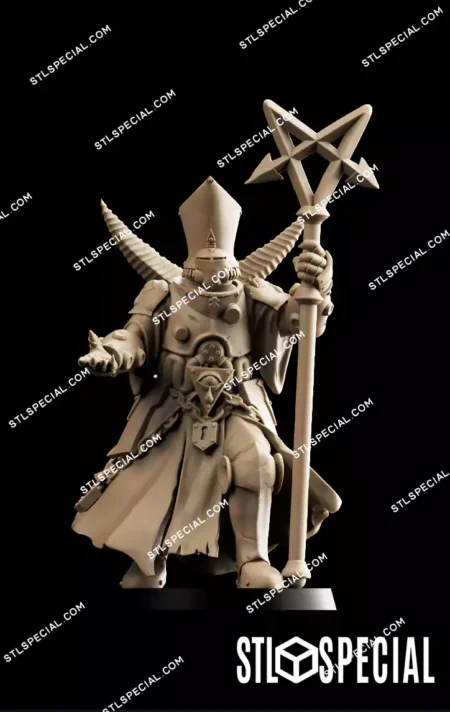 Heretic Priest STL 3D Model