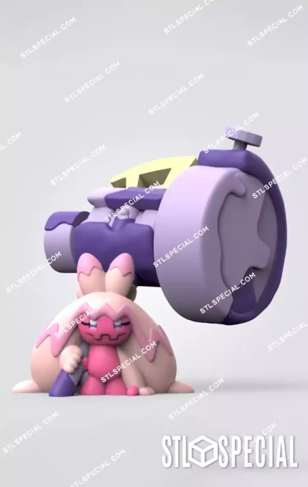 Tinkaton Pokémon STL 3MF Model