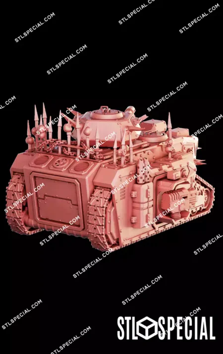 Frantic Crusher Chaos Tank STL Model