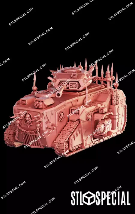 Frantic Crusher Chaos Tank STL Model