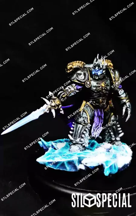 Lich Lord Undead Chaos Knight STL Model