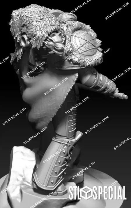 Primarch Leman Russ STL Print Model