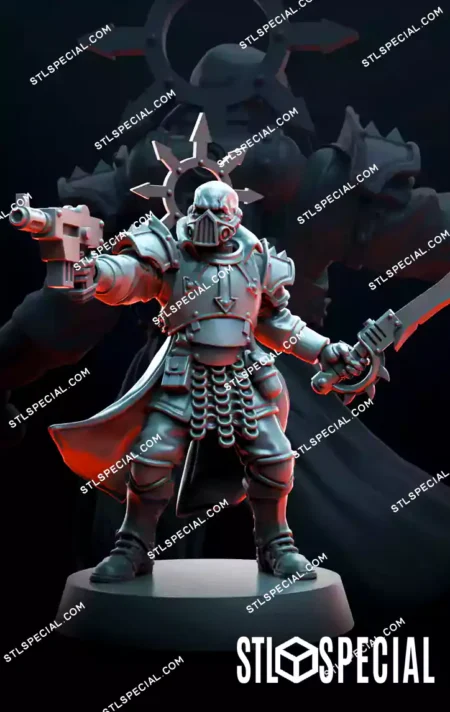 Blood Legion Cultists STL 3D Model