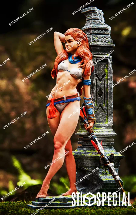 Aloy STL 3D Printable Full Model