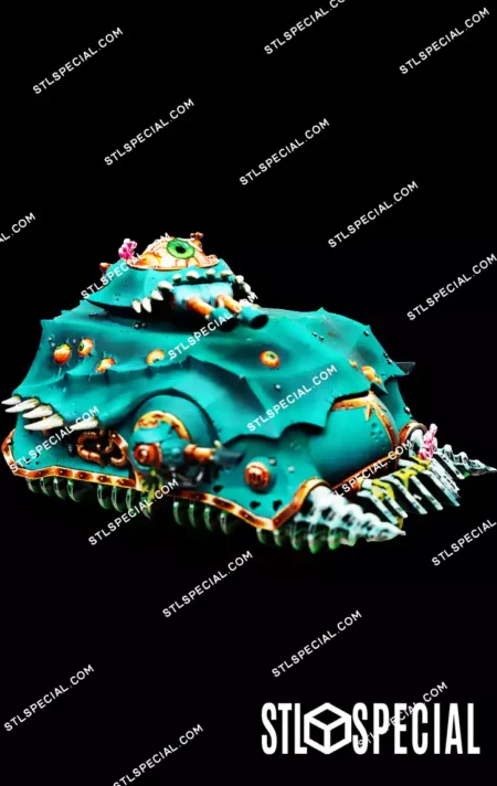 Sea Grub Hunter Tank STL 3D Print Model