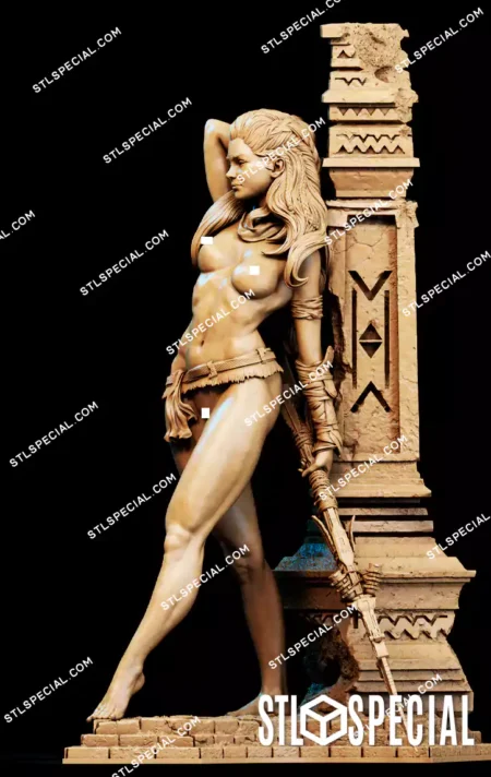 Aloy NSFW STL 3D Printable Full Model