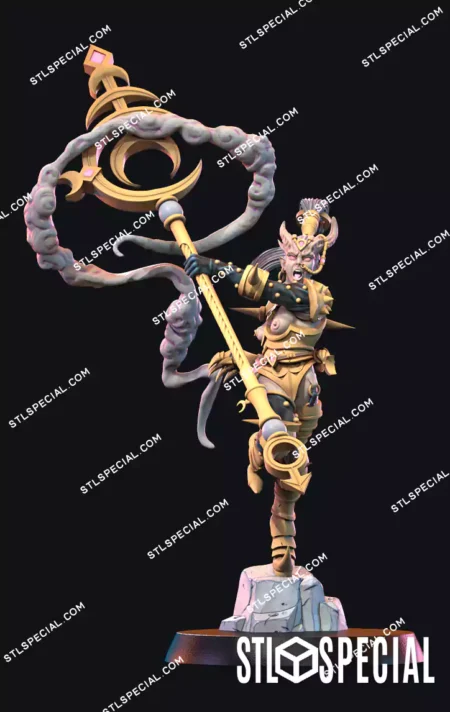 Lust Sorceress Sons of Depravation STL Model