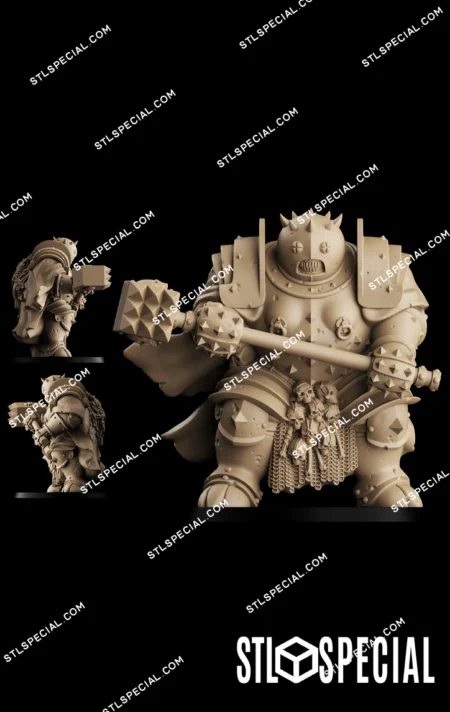 Sin Eater Mercenaries STL 3D Model