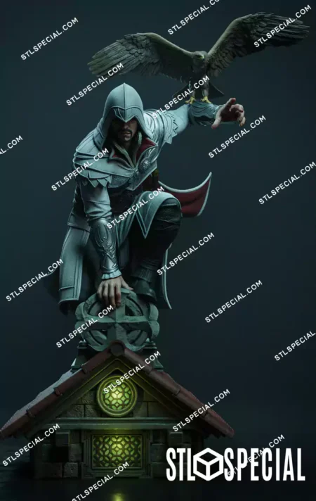 Ezio Auditore STL 3D Printable Figure