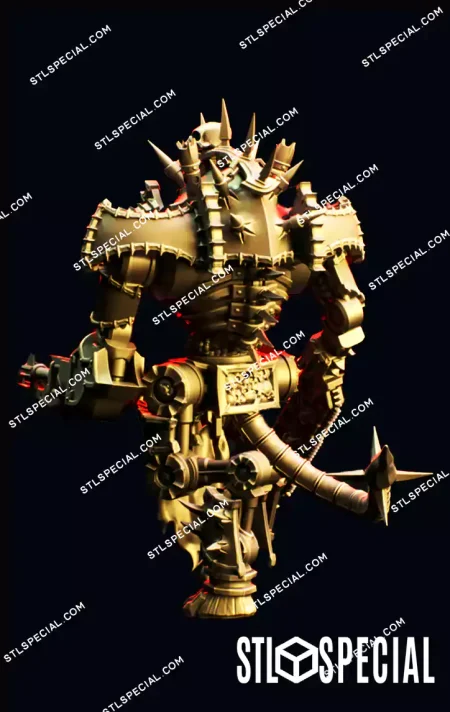 The Bloody Skulls Butcher STL 3D Model