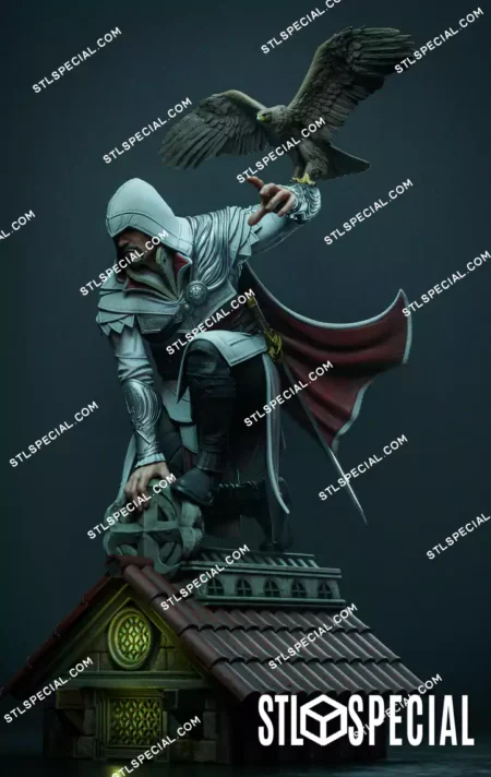 Ezio Auditore STL 3D Printable Figure