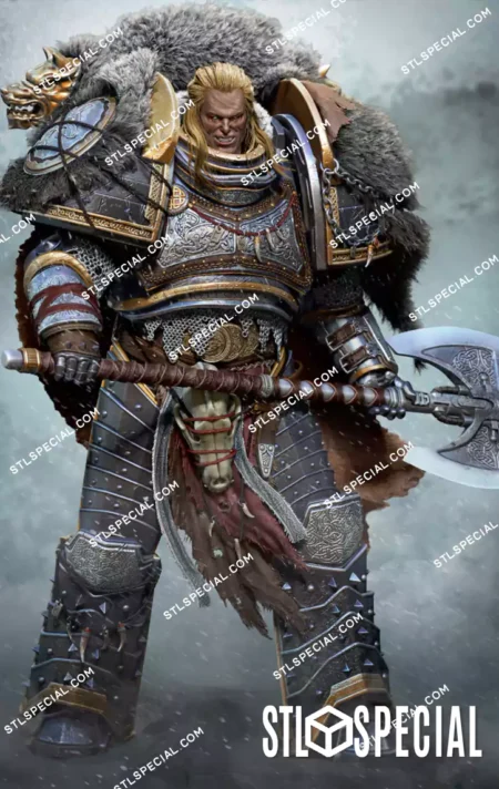 Primarch Leman Russ STL Print Model
