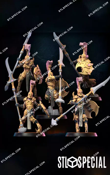 Lust Warriors Sons of Depravation STL Model