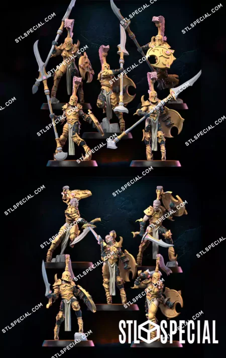 Lust Warriors Sons of Depravation STL Model