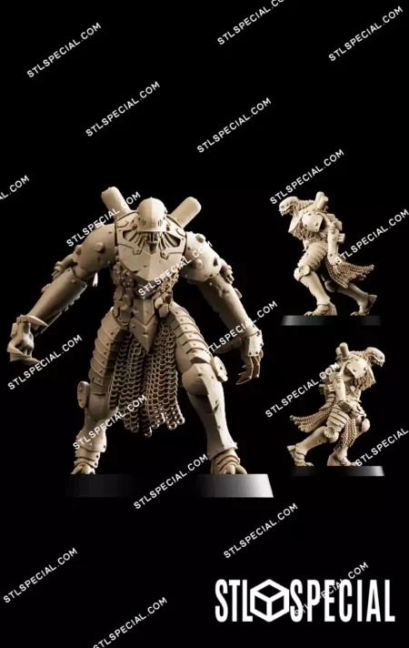 Death Commando STL 3D Model