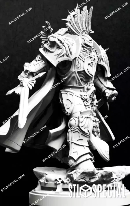 The Beast Slayer Knight STL 3D Model
