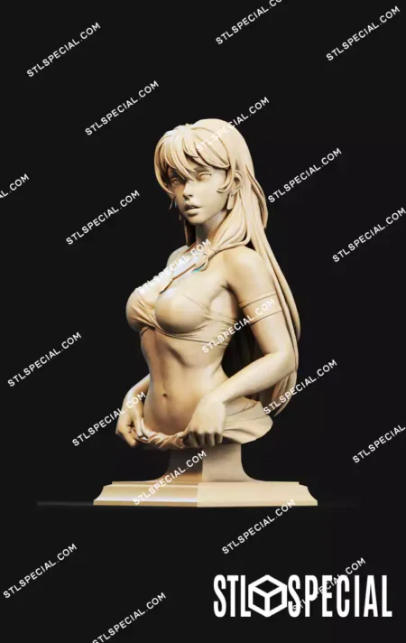 Kida Bust STL 3D Printable
