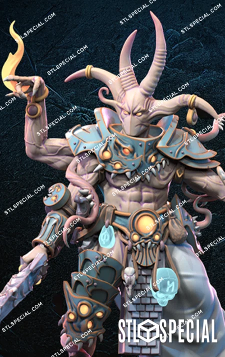 Nukuja Fallen Hero STL 3D Model