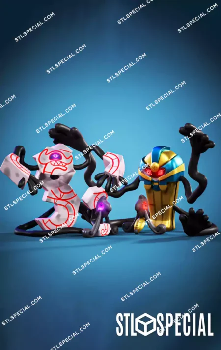 Yamask Evolutions STL 3D Model