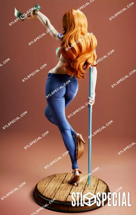 Nami STL 3D Printable Figure Model