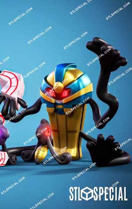 Yamask Evolutions STL 3D Model