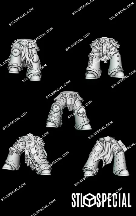 Elite Chaos Soldiers STL 3D Print Model