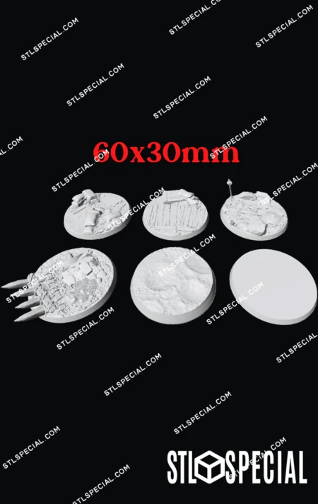 Bases Pack STL 3D Bundle