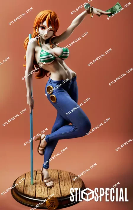 Nami STL 3D Printable Figure Model
